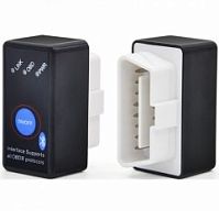 АДАПТЕР ELM-327 (ver2.1) Bluetooth OBD II  мини с кнопкой ON/OFF, (протоколы: ISO9141,ISO14230(KWP2000);SAE J1850 VPN,PWN;ISO 15765-4 CAN)