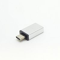 ПЕРЕХОДНИК USB-AF (гнездо) / USB- Type-C (штекер)  OTG
