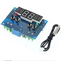 ТЕРМОРЕЛЕ цифровое XH-W1401 (-9...+99гр.С) Напряжение питания: 12VDC плата без корпуса; max ток: (5А/ 220VAC; 10А/ 12VDC);с вынос.
