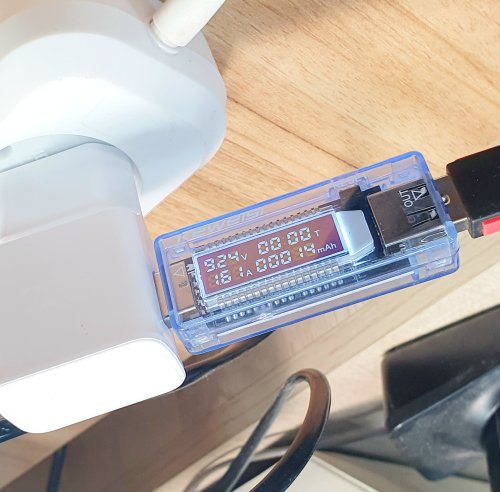 USB ТЕСТЕР напряжения и тока+подсчет емкости заряж. аккум  U=4,0 -20,0V(10mV): A=0 -3A (10mA) Предназначен для измерения напряжения на выходе USB  фото 3
