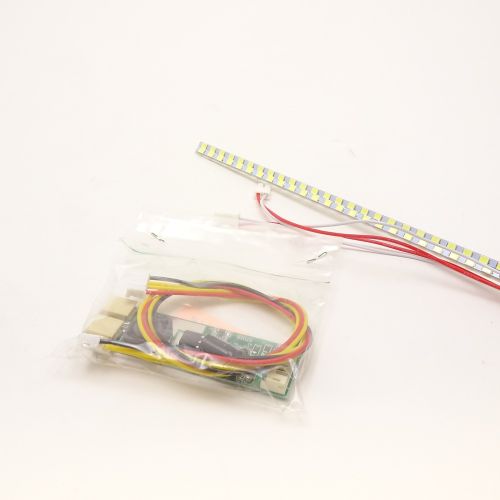 Комплект подсветки универсальный LCD и LED ТВ и мониторов 15" (длина лент 300мм) в комплекте 2 светодиодных ленты (smd) и плата управления/коммутации Комплект подсветки универсальный LCD и LED ТВ и мониторов 15" (длина лент 300мм) в комплекте 2 светодиодных ленты (smd) и плата управления/коммутации