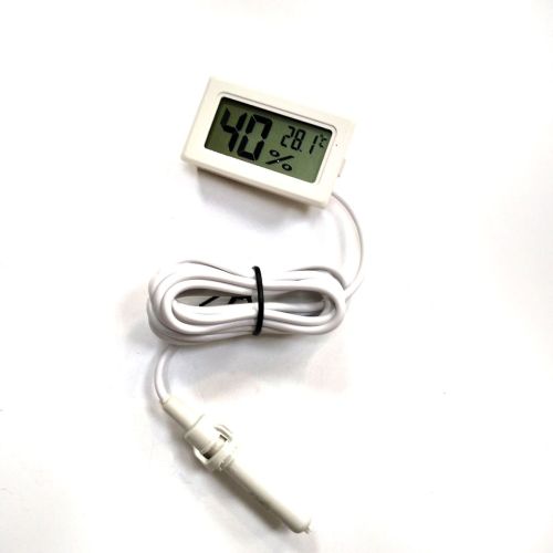 ТЕРМОМЕТР/ГИГРОМЕТР ЦИФР. Компактный Встраиваемый YF-12 (FY-12) Диапаз.t: -50°C...+110°C; погрешн: +-1°C; дл.провода внеш.датч-1,5м; экран: 35х17мм; г