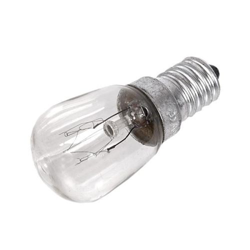 Лампа накаливания E14 15W 220V d=22мм t=300*С Цв.колбы: прозрачная (для подсветки духового шкафа) (цоколь E14) F&S фото 2