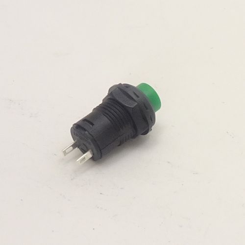 Кнопка круглая, 2pin, OFF-(ON) без фиксации, AC 220/250V 1.5A, d:12мм Фланец: 14мм, нормально разомкнут, корпус: зеленый (DS-227) фото 2 Кнопка круглая, 2pin, OFF-(ON) без фиксации, AC 220/250V 1.5A, d:12мм Фланец: 14мм, нормально разомкнут, корпус: зеленый (DS-227) фото 2