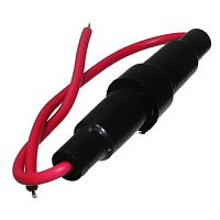 КОРПУС АВТОПРЕДОХРАНИТЕЛЯ С ПРОВОДОМ (6х30мм) (S1059 6.35х31.8 10а 250v) Держатель предохранителя (Держатель п/п на кабеле 6х30 (резьба)) (Держатель п