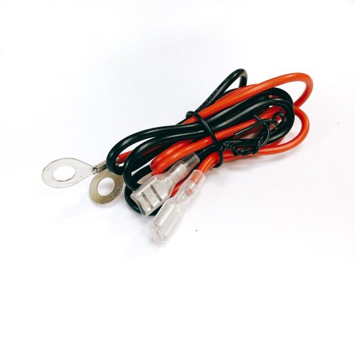 Гнездо прикуривателя на корпус (с крышкой) 12V; ВРЕЗНОЕ; Пластик; 10А; на клеммах 6,3мм; монтаж в панель, d=27мм (с гайкой);глубина гнезда:37мм + кабе фото 3