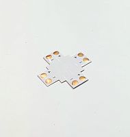 Разъем 2pin IP20 "Крест" для подключения 3-х св/д лент ( 8мм) 37335 