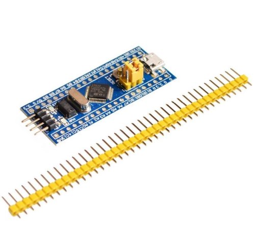 Модуль разработки STM32F103C8T6 миниатюрный ОРИГИНАЛЬНЫЙ Blue Pill, ядро ARM Cortex-M3 для Arduino; Flash=64Кб; ОЗУ (SRAM)=20Кб; SWD интерфейс; устано