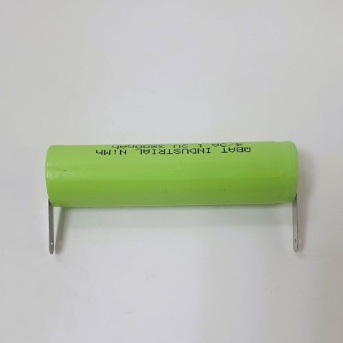 АККУМУЛЯТОР    1,2V   3800mAh  Ni-Mh  H-4/3AA  (17*66.7мм)  (02009/2) с выводами QBAT INDUSTRIAL H-4/3A3800  фото 2