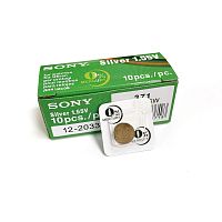 БАТАРЕЙКА 371 SR920SW,<SONY> (SR921, SR69, GS6, =G06, AG6) 1,55v 35mA Silver Oxide (серебряно-цинковая)  ( 0% Mercury ); дисковая: 9,5х2,1мм.  BL-1
