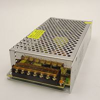 Блок питания для св/д техники, 24V, 10A, 240W, разъем под болт, Strait (узкий), 225x70x40мм, IP22, вх: AC 220-250V, вх. разъем: разъем под болт, метал