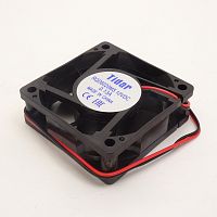 Вентилятор компьютерный DC12V, 60x60x20мм, 4800об/мин., подш. скольжения, 2pin, 0.13A 1.92W Tidar RQD6020MS