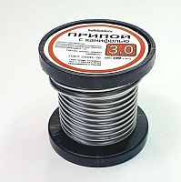 ПРИПОЙ  3,0 мм  100 гр. (+-20г.)(катушка) ПОС-61 с каниф. 61/39 "SoftSolders"