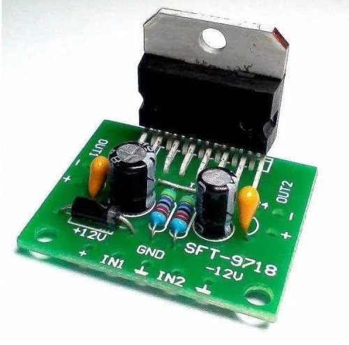 МОДУЛЬ Усилитель звука СТЕРЕО на TDA7297 (КОМПЛЕКТ ДЕТАЛЕЙ) 2х15W 6...15V 12V/2A; Выходное сопрот: 4-8Om; режим работы усилителя: AB; диапаз.t: 0... фото 2