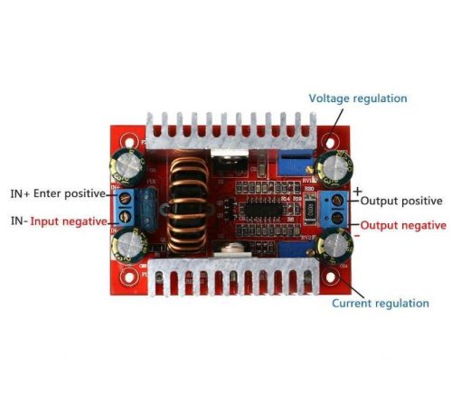 Повышающий DC-DC 9...50V >> 11...55V МОЩНЫЙ 400W max 15A (регулируется) КПД: 95 %