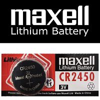 БАТАРЕЙКА ЛИТИЕВАЯ 2450 ( CR2450/ DL2450/ E-CR2450/R24 5029LC ) 3V MAXELL <Дисковая> (24,5 x 5мм) 