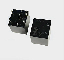 Реле э/м DC12V 20A 8pin, пайка (PCB), Контакты: 1 перекл.группа (1С) (14VDC/20A) 13,7x12,2x13,5мм (ACJ2112)