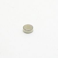 Магнит неодимовый цилиндр, 5х2,5мм, сила сцепления: 0.25кг, N38