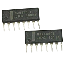Микросхема NJM4560L (JRC4560L/BA4560/LD4560) SIP8