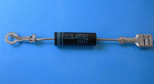 Диод 12KV T4512H(2CL4512H)  IF(AV)-450mA (d=7,5хL=22мм) Клеммы кольцевая+Ножевая 6,3мм Аксиальные выводы СВЧ
