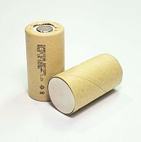 АККУМУЛЯТОР    1,2V   1300mAh (10C) SC  Ni-Cd  ( 23х43мм )  В картоне   SUNRISING  SC1300mAh (для ремонта АКБ шуруповертов)