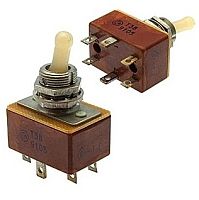 Тумблер, 6pin, ON-ON, AC 220/250V 3.0A, 30x23,5x20мм (Т3, Т-3, РТ-3)