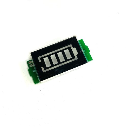 Индикатор заряда Li-ion батареи 1-8S 3,0-31,2V; графическая шкала-4 сегмента(для 1S: 1сег.-3,3V/2сег.-3.5V/3сег.-3.7V/ 4сег-3.9V/ для 8S: 1сег.-26,4V/