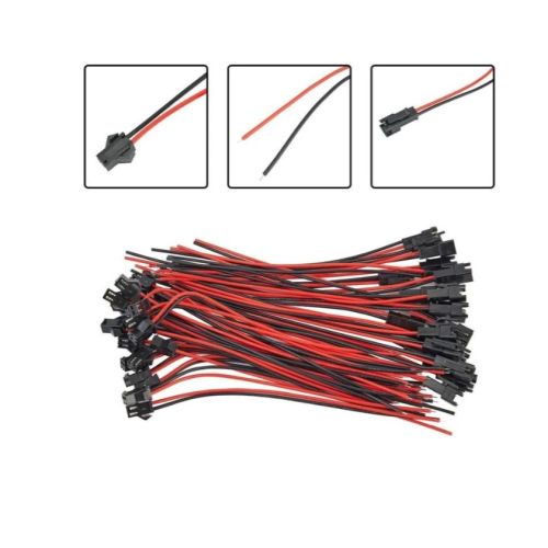 РАЗЪЕМ (комплект) 2pin, SM2,54-2P ЧЕРНЫЙ,( Штекер с замком+ Гнездо ). С проводами L=10см. (красн./черн.), Для подключения драйверов к светод. технике фото 2 РАЗЪЕМ (комплект) 2pin, SM2,54-2P ЧЕРНЫЙ,( Штекер с замком+ Гнездо ). С проводами L=10см. (красн./черн.), Для подключения драйверов к светод. технике фото 2