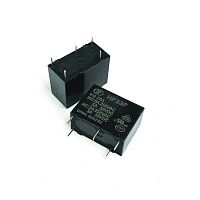 Реле э/м DC12V 5A 5pin, пайка (PCB) (30VDC/5A; 220VAC/5A) 20x15x10мм (HF33F-012-ZS3)