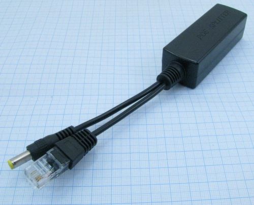 Сетевой коммутатор Сплиттер-POE-101, IEEE 802.3af/at, 10/100Мб/с, Напряжение PoE 44-57V, Питание (на выходе) 12V-1A-2A , габариты( 85х29х24мм) Сетевой коммутатор Сплиттер-POE-101, IEEE 802.3af/at, 10/100Мб/с, Напряжение PoE 44-57V, Питание (на выходе) 12V-1A-2A , габариты( 85х29х24мм)