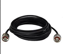 Кабельная сборка N-типа (штекер) / N-типа (штекер); кабель RG58U L=10м; вч разъем