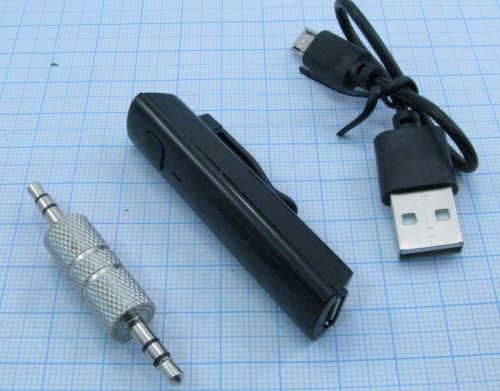 Car Bluetooth v 4.1+EDR адаптер "BT433" поддер профиль Bluetooth A2DP stereo; Hands Free(встроен. микрофон); раб. диапазон -10м; (кабель пит.USB-micro фото 2