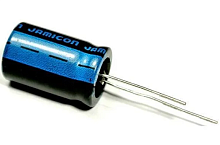 Конденсатор электролитический   330 mkF  35 v 105C (TK) 10х12,5мм ( -55 +105 C, 2000 ч.) Jamicon 