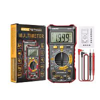 Мультиметр   SZ304 ANENG 1999 отсчетов Udc=200mV-1000V/Uac=200mV-750V/ Idc=200µA-10A/ Iac=200µA-10A/ R=200Ω-200MΩ/ C: 20nF-20mF/ F: 200Hz-2kH / звук. 