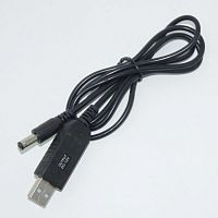 Зарядное устройство от USB для Li-Ion АКБ 12,6V  700mA (штек 5,5мм х 2,5мм) ; Uпитания: USB DC 5V; LED индикация окончания заряда (Зеленый- идет заряд