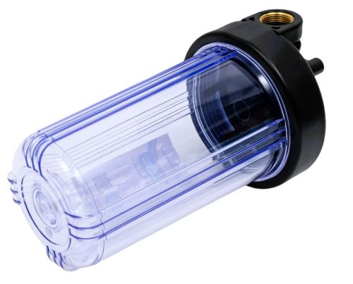 Магистральный прозрачный фильтр Аквабрайт АБФ-10ББ-ПР 