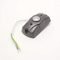 Кнопка выхода (антивандальная) "FALCON EYE FE-100" LED индикац (пит 12V); контакты нормально разомкнутые; накладной металл корпус (80x40x22мм); предна