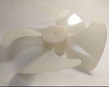 Крыльчатка вентилятора 100мм для холодильников с системой No Frost: (Indesit, Stinol, Ariston и т.д); посадочное место под вал 3мм; материал - пластик