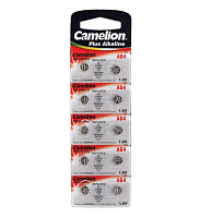 БАТАРЕЙКА  G04(LR626) <CAMELION> (G04/AG4/377A/LR66/177/GP77A/SR626W) 1,5V Alkaline <Таблетка >; d=6,8х2,6мм