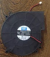 Вентилятор Общего применения DC12V, 140x140x28мм, двойной шарикоподшипник, разъем: фишка-2pin, 2pin, 0.26A SFM1425S1A, пластик