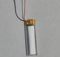 АККУМУЛЯТОР LP 501240-PCM (40х12х5,0мм) / LP 551140-PCM (40х11х5,5мм) 3,7v 200mAh / 220mAh Li-Pol (с платой защиты- PCM), (элемент) провода под пайку