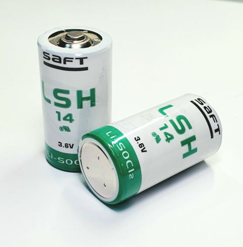 БАТАРЕЙКА ЛИТИЕВАЯ  26500 3.6V 5800mA "C"(размер:R14) Li-SOCL2 (литий-тионил-хлорид) SAFT LSH14 