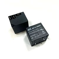 Реле э/м DC12V 20A 5pin, пайка (PCB), Контакты: 1 перекл.группа (1С)+3pin под клеммы (20A/10A/28VDC; 20A/10A/240VAC) 32x27,5x28мм (HE LI SHUN HLS-T91 