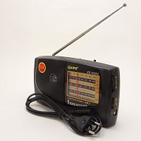 Радиоприемник аналоговый KIPO KB-308AC Диапаз.частот: FM: 64-108MHz/TV: 2-5CH/AM: 530-1600KHz/SW1: 5,8-7,5MHz/SW2: 8,8-12,3MHz; вых.мощн: 250mW; пит: 