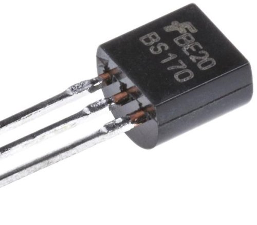 Транзистор полевой    0.5A BS170 (MMBF170-0.3W) TO92