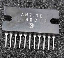 Микросхема AN7170 orig /NF-E, 35V, 4A, 18W (26V/4Om) / SQL16