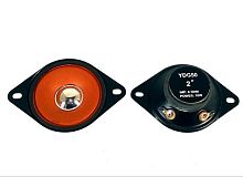 ДИНАМИК  ВЧ 50ММ 2"  8 Ом  10W "YDG-50-2"-8;  Красный диффузор / Крепление 64мм