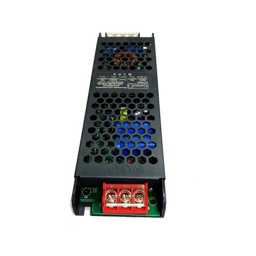 Блок питания для св/д техники, 24V, 10.4A, 250W, разъем под болт, Slim-Strait (узкий), 210x63x24мм, IP22, вх: AC 220-250V, вх. разъем: разъем под болт фото 3