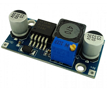 Повышающий DC-DC 3.0...32v >> 5.0...45v ( регулир.) max 3A  ( на XL6019 ) преобразователь пост.напряжения; КПД более 93%; част.преобр: 180кГц; габарит