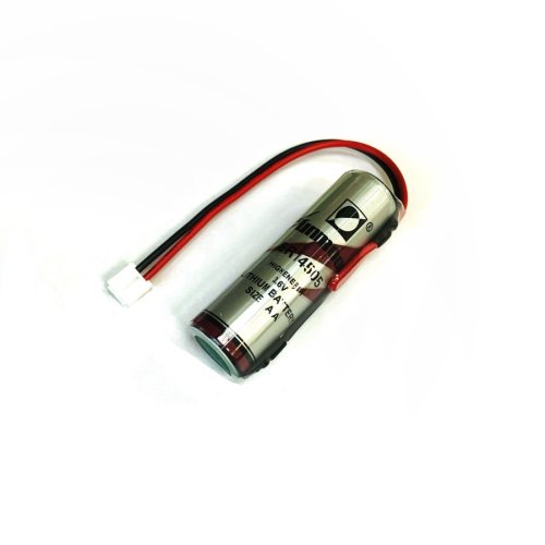 БАТАРЕЙКА ЛИТИЕВАЯ  14505 3.6V 2600мАч ER14505 (AA/R06) SOCl2; SUNMOON со штекером EHR-02; для газового счетчика Вектор Т G1,6 G2,5 G4 G6